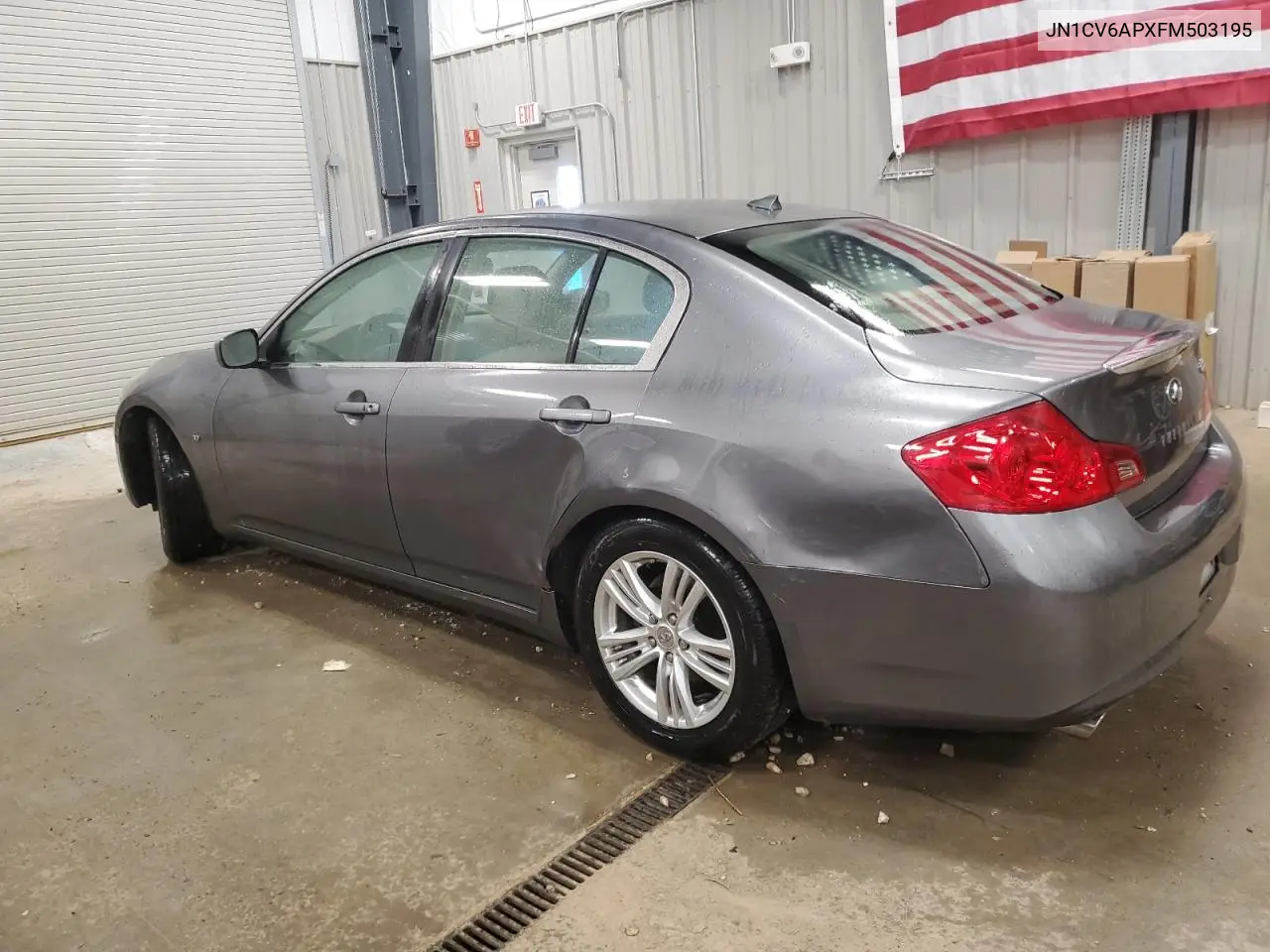 2015 Infiniti Q40 VIN: JN1CV6APXFM503195 Lot: 57089465