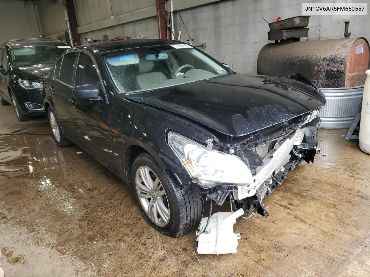 2015 Infiniti Q40 VIN: JN1CV6AR5FM650557 Lot: 57263145