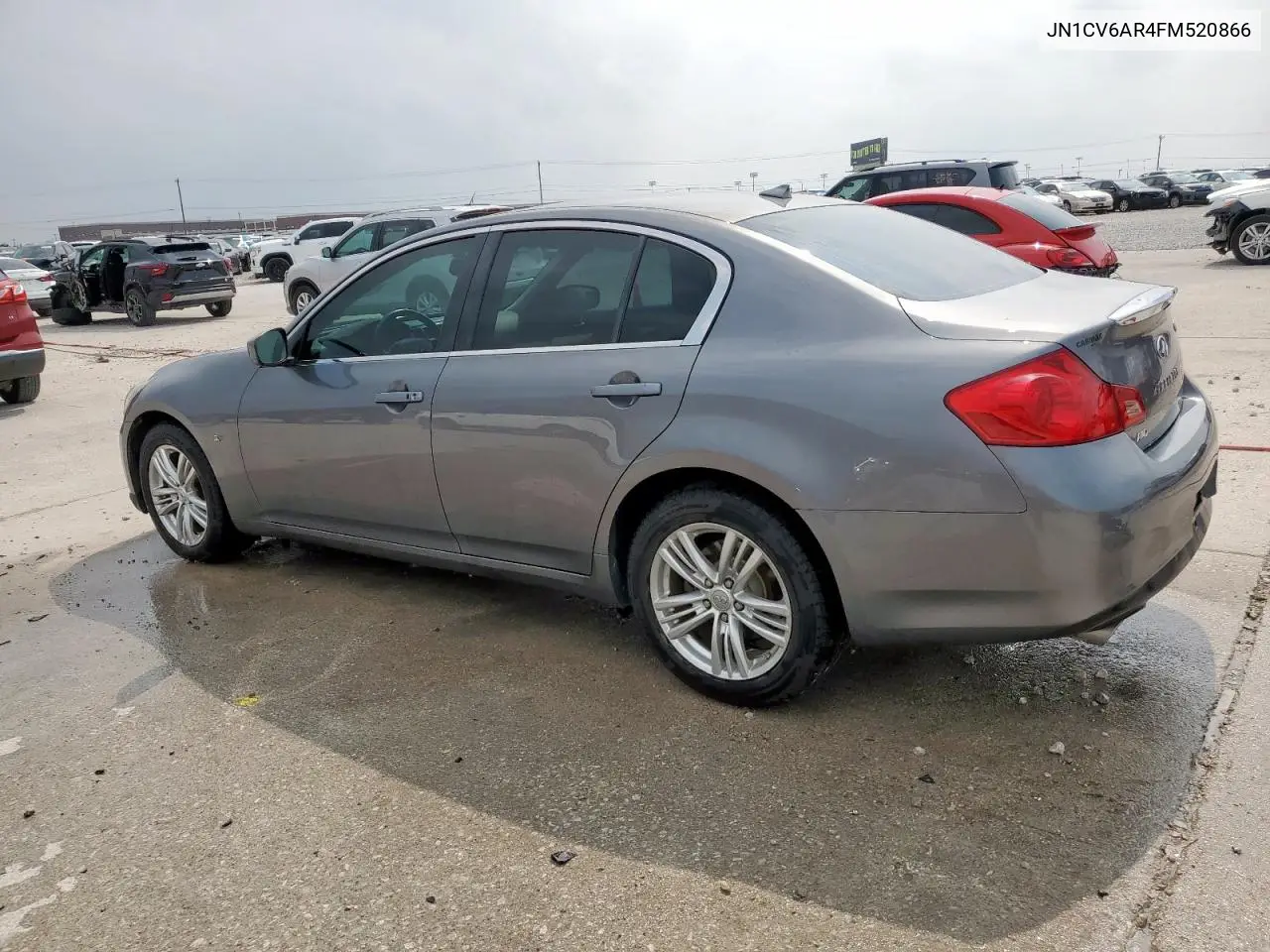 2015 Infiniti Q40 VIN: JN1CV6AR4FM520866 Lot: 57529425