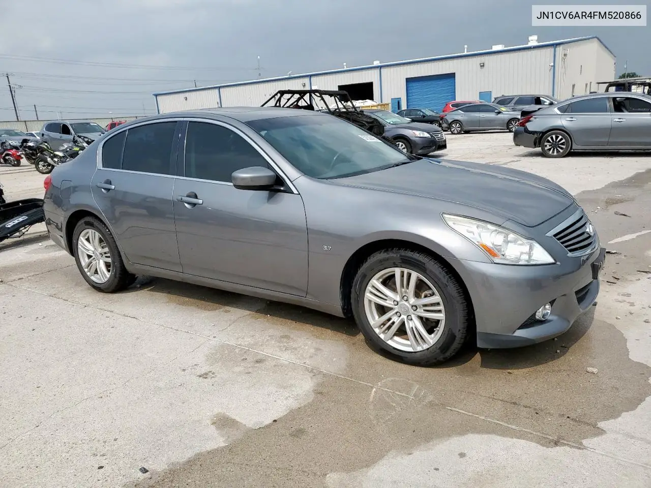 2015 Infiniti Q40 VIN: JN1CV6AR4FM520866 Lot: 57529425