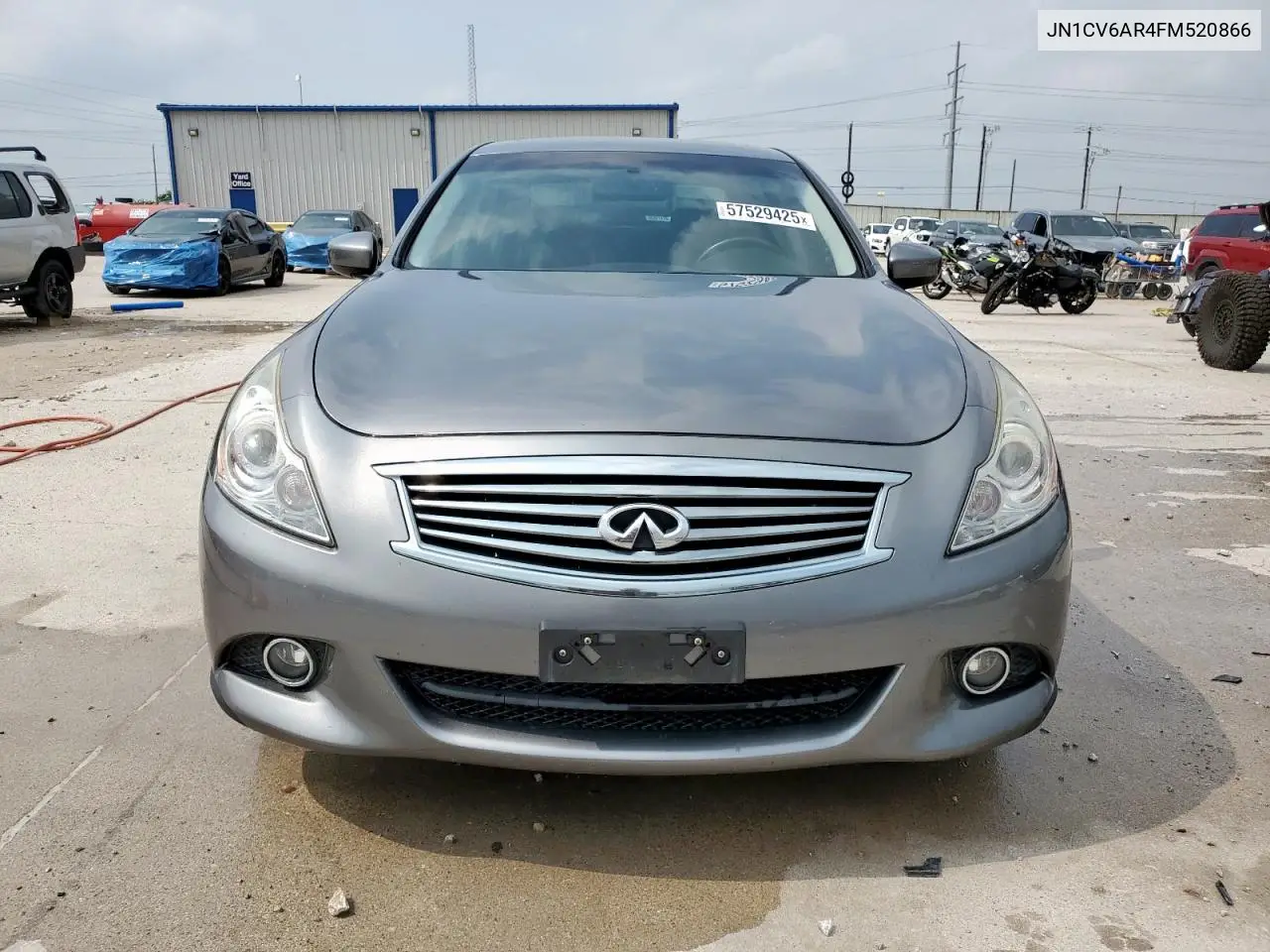 2015 Infiniti Q40 VIN: JN1CV6AR4FM520866 Lot: 57529425