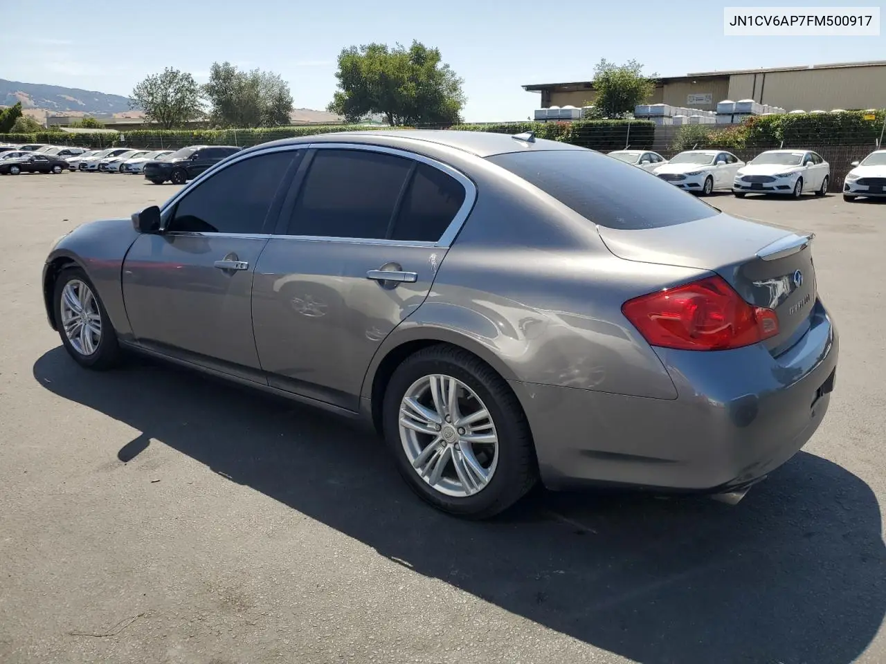 2015 Infiniti Q40 VIN: JN1CV6AP7FM500917 Lot: 58797685