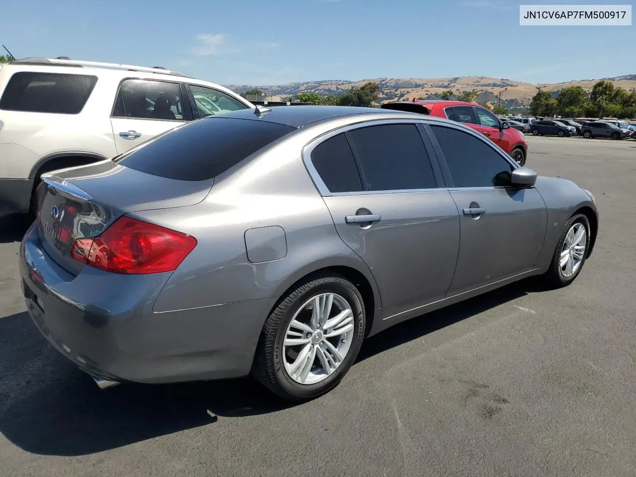 2015 Infiniti Q40 VIN: JN1CV6AP7FM500917 Lot: 58797685