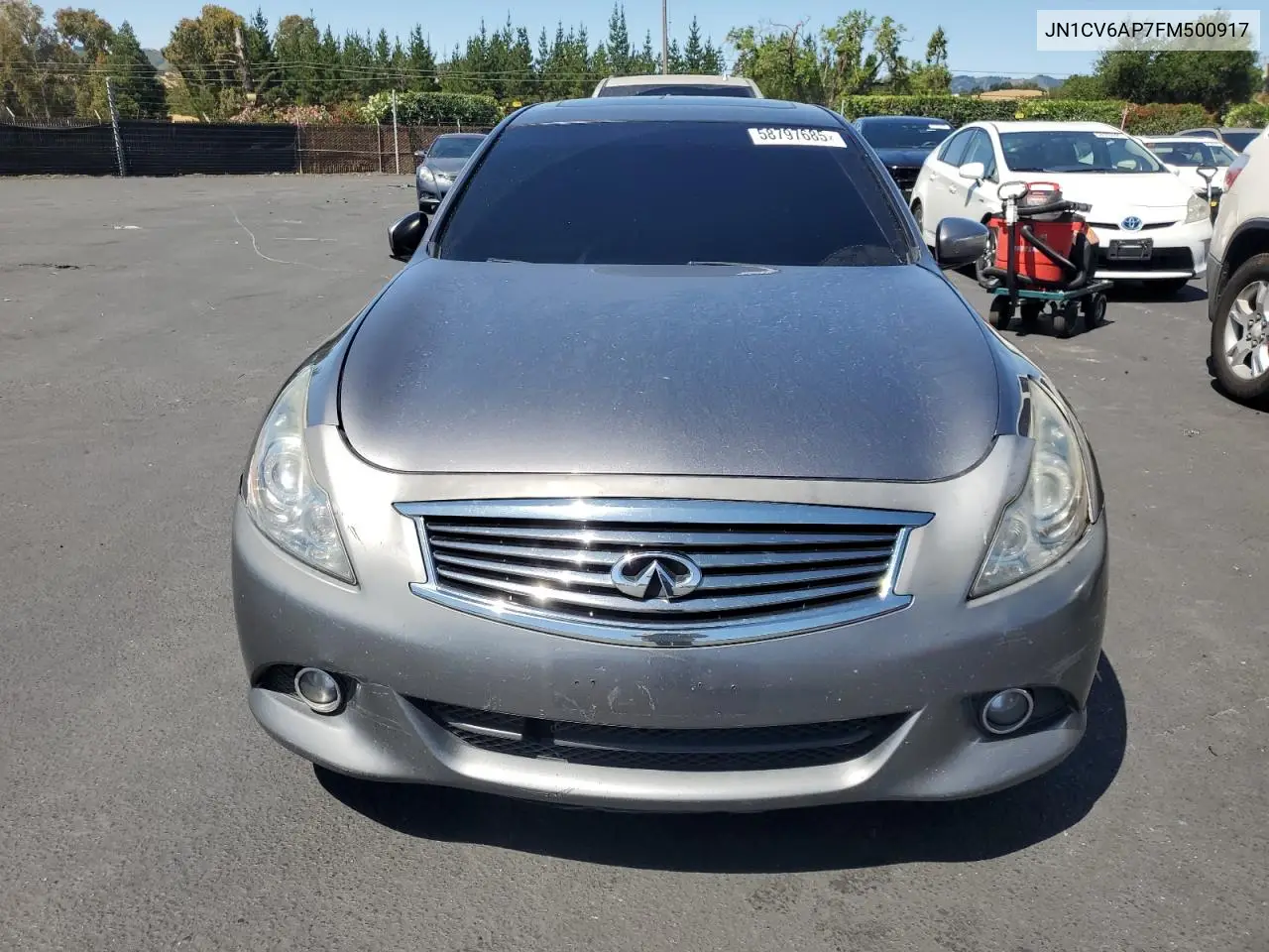 2015 Infiniti Q40 VIN: JN1CV6AP7FM500917 Lot: 58797685