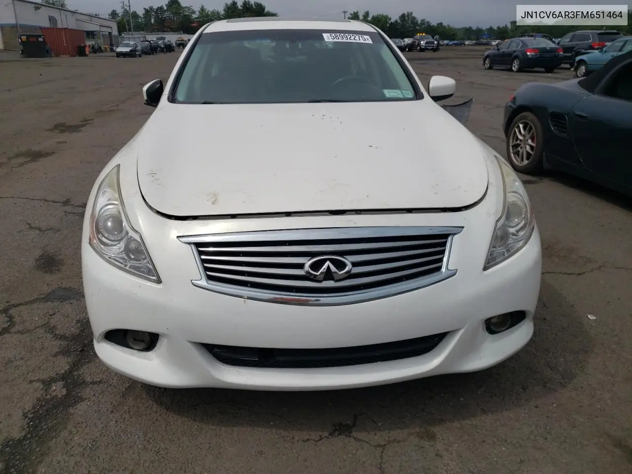 2015 Infiniti Q40 VIN: JN1CV6AR3FM651464 Lot: 58992275