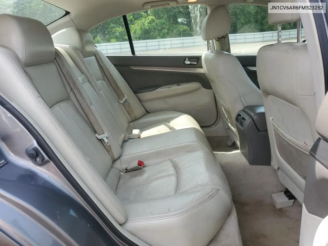 2015 Infiniti Q40 VIN: JN1CV6AR6FM523252 Lot: 58997545