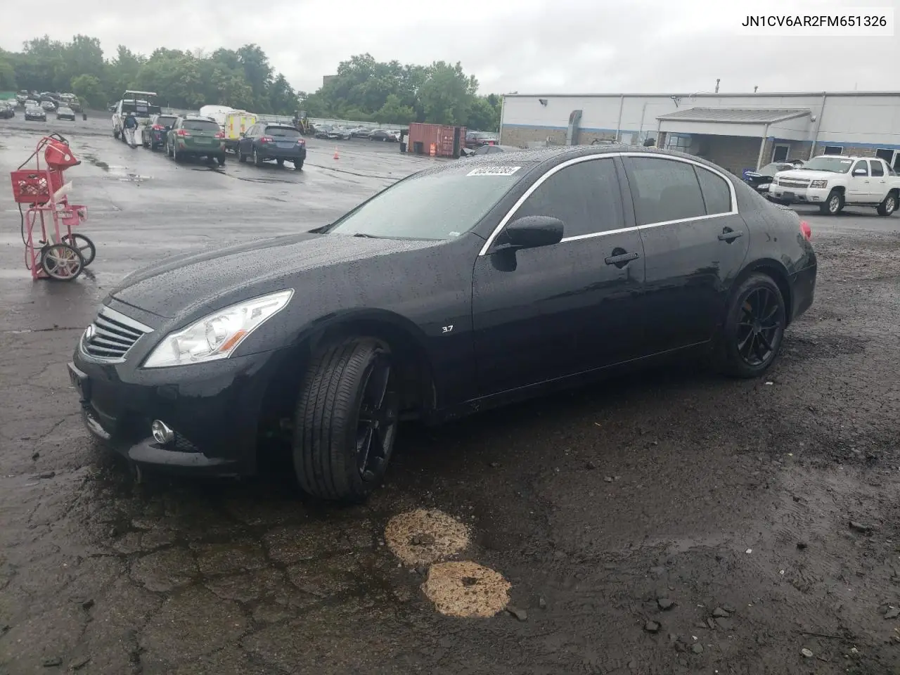 2015 Infiniti Q40 VIN: JN1CV6AR2FM651326 Lot: 60240285