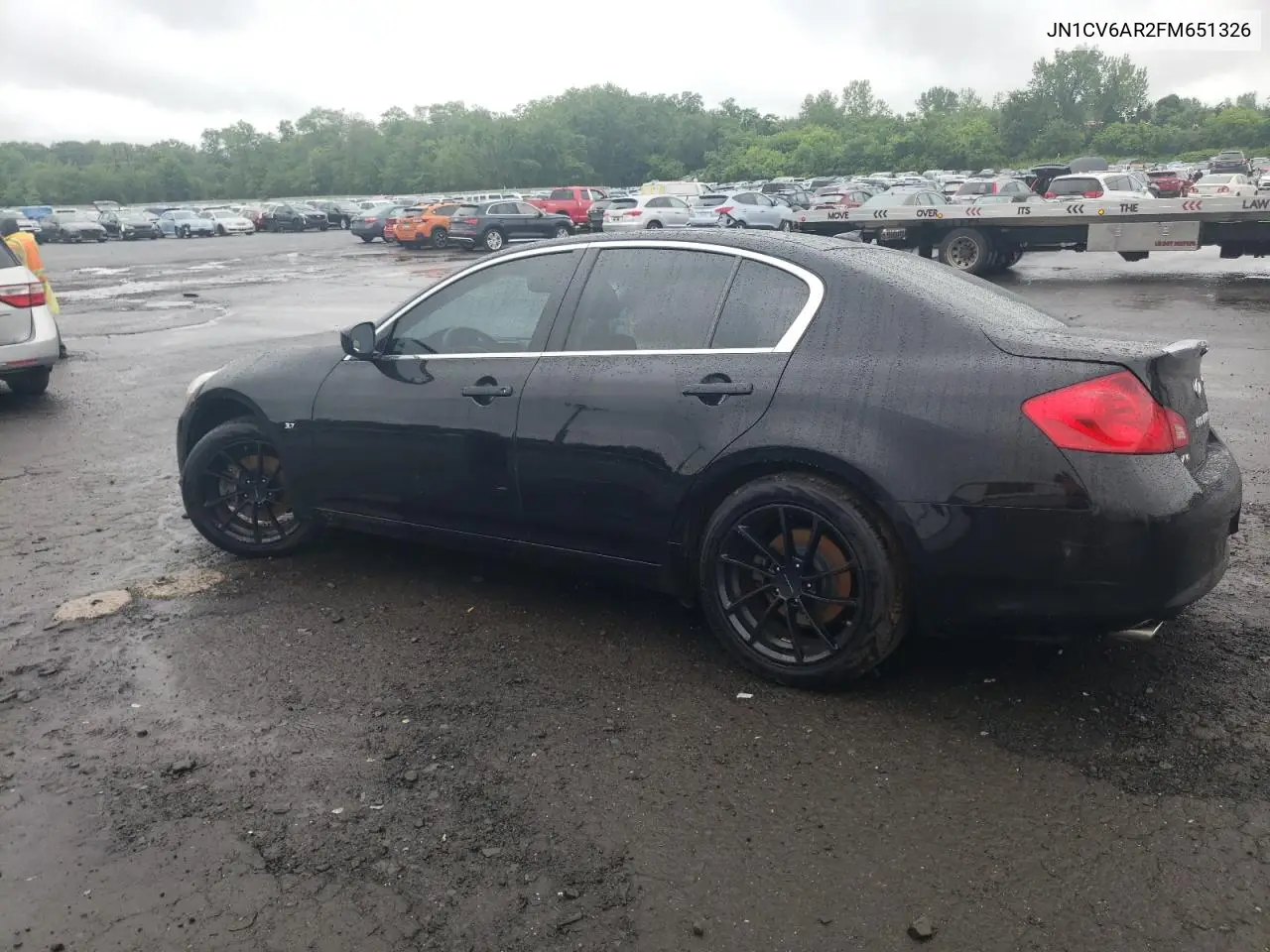 2015 Infiniti Q40 VIN: JN1CV6AR2FM651326 Lot: 60240285