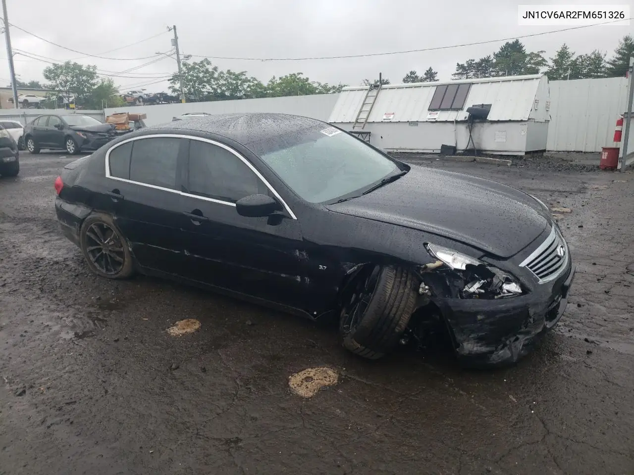 2015 Infiniti Q40 VIN: JN1CV6AR2FM651326 Lot: 60240285