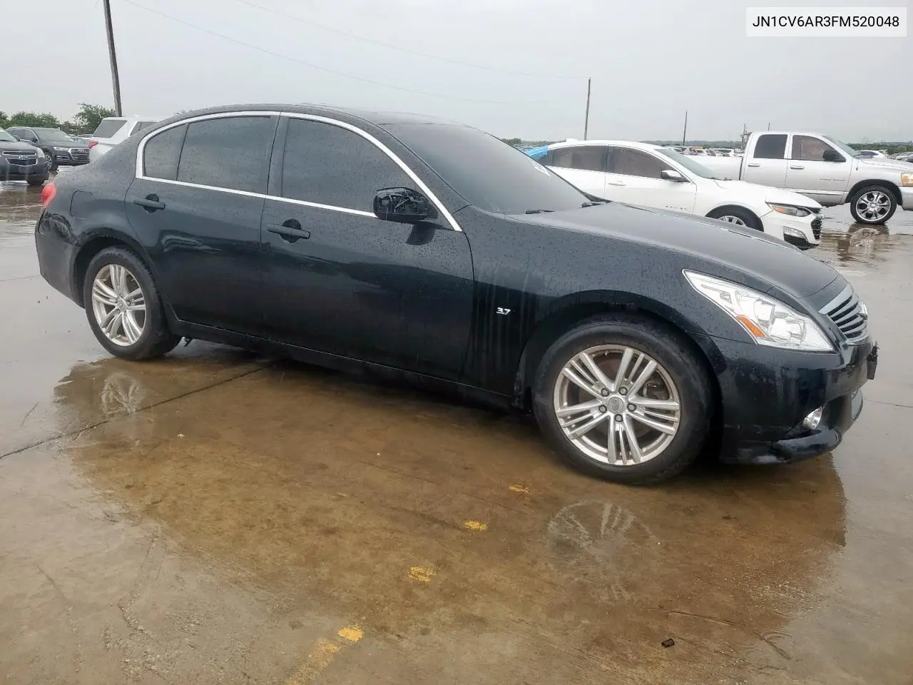 2015 Infiniti Q40 VIN: JN1CV6AR3FM520048 Lot: 60685935