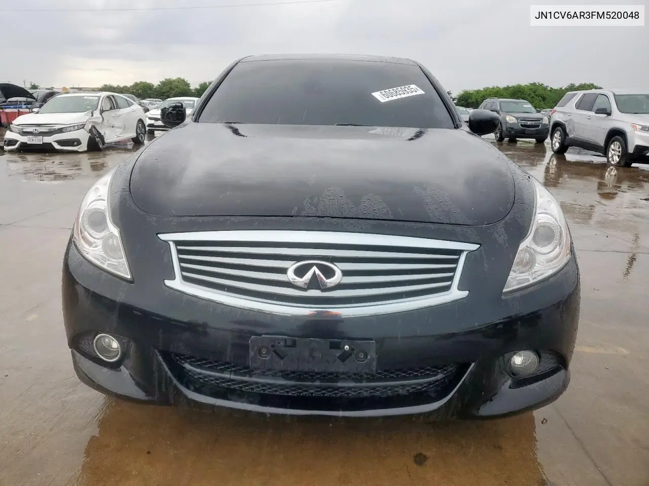 2015 Infiniti Q40 VIN: JN1CV6AR3FM520048 Lot: 60685935