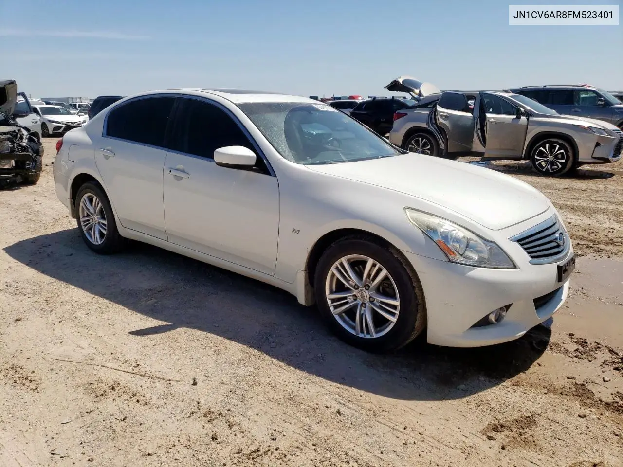 2015 Infiniti Q40 VIN: JN1CV6AR8FM523401 Lot: 60757125