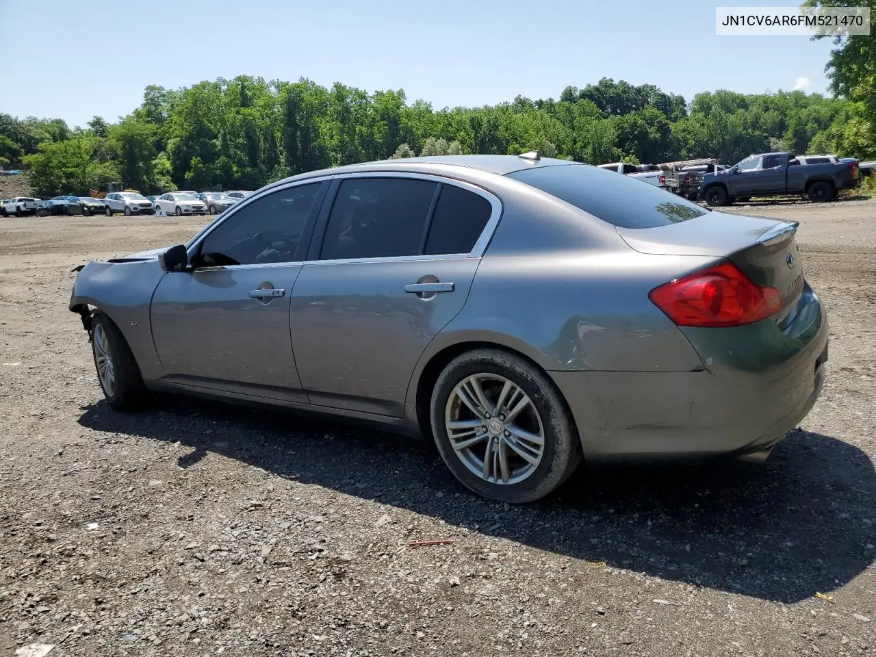 2015 Infiniti Q40 VIN: JN1CV6AR6FM521470 Lot: 60980525