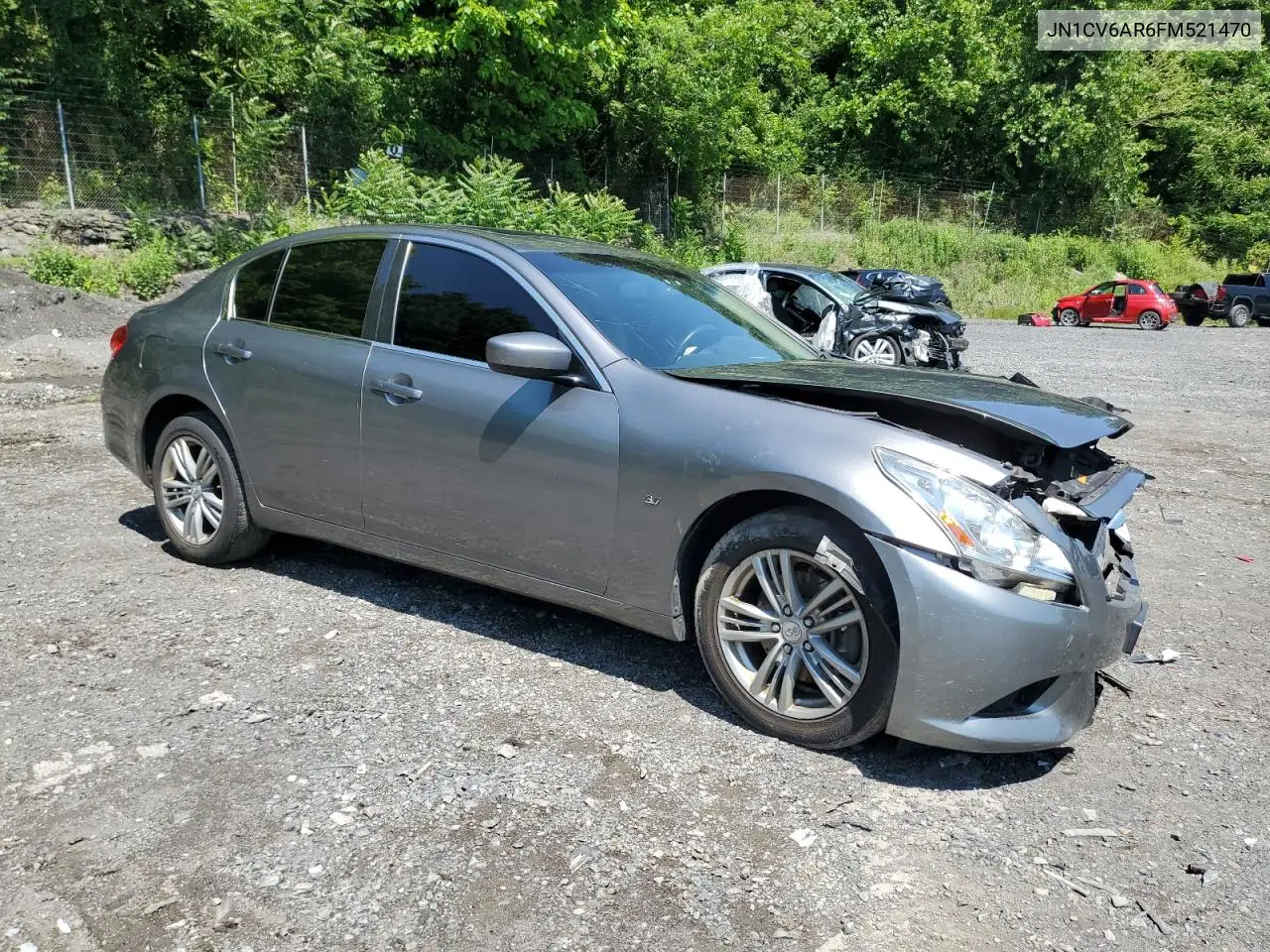 2015 Infiniti Q40 VIN: JN1CV6AR6FM521470 Lot: 60980525