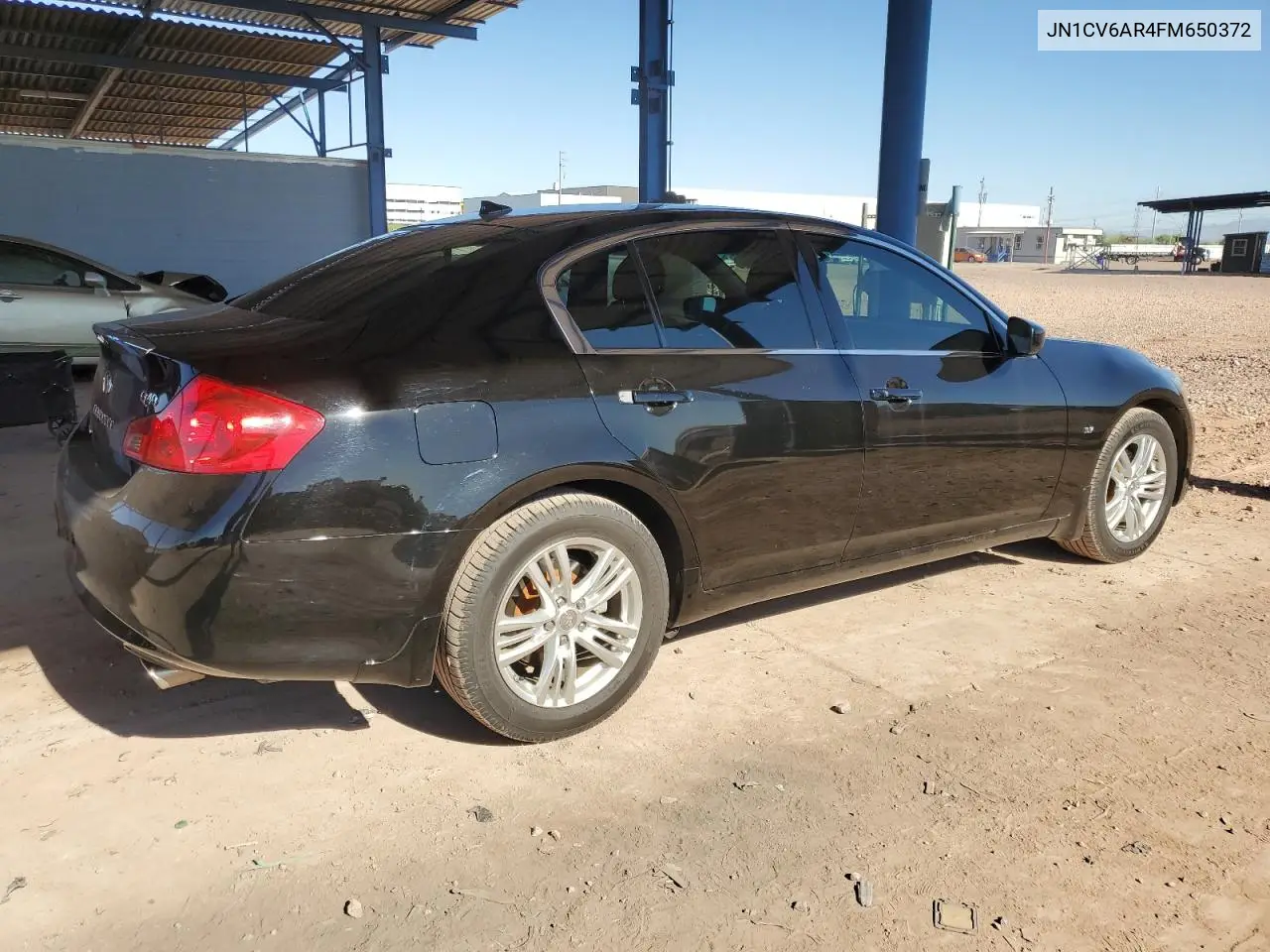 2015 Infiniti Q40 VIN: JN1CV6AR4FM650372 Lot: 61213875