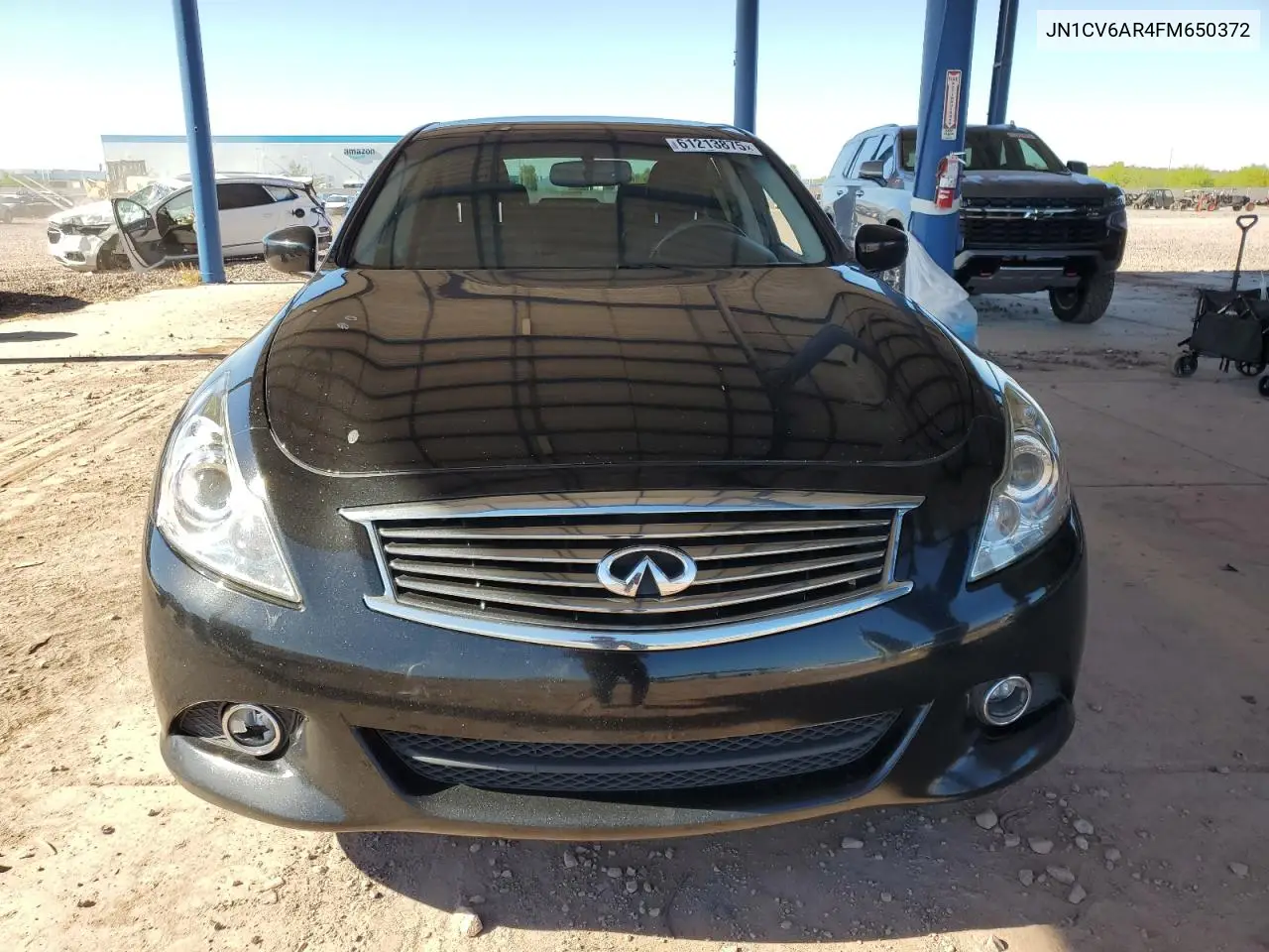 2015 Infiniti Q40 VIN: JN1CV6AR4FM650372 Lot: 61213875