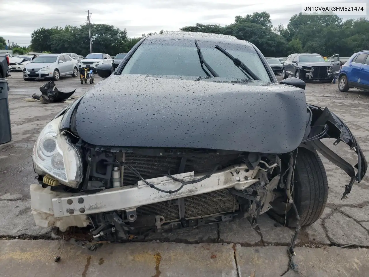 2015 Infiniti Q40 VIN: JN1CV6AR3FM521474 Lot: 61289675