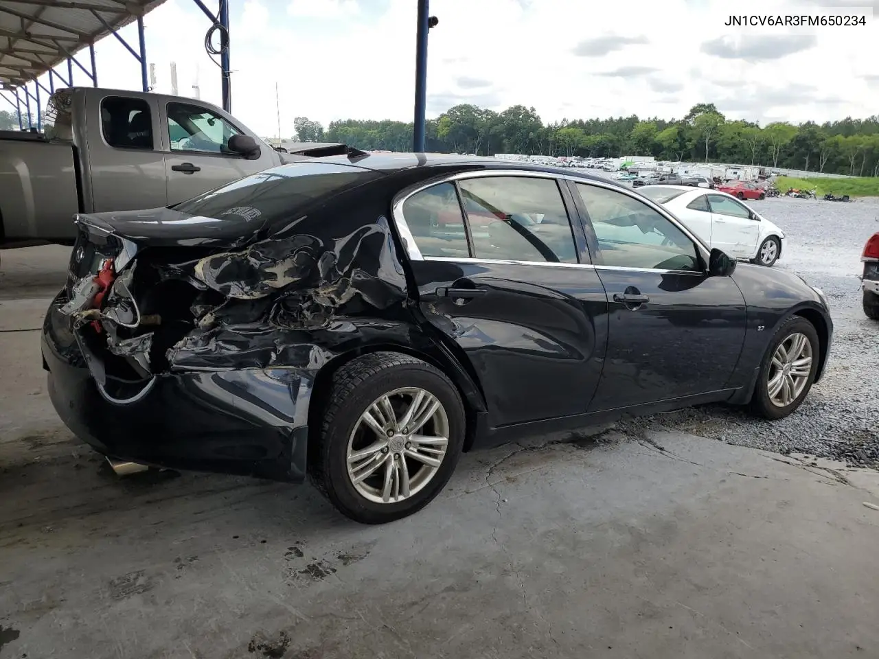 2015 Infiniti Q40 VIN: JN1CV6AR3FM650234 Lot: 62271075