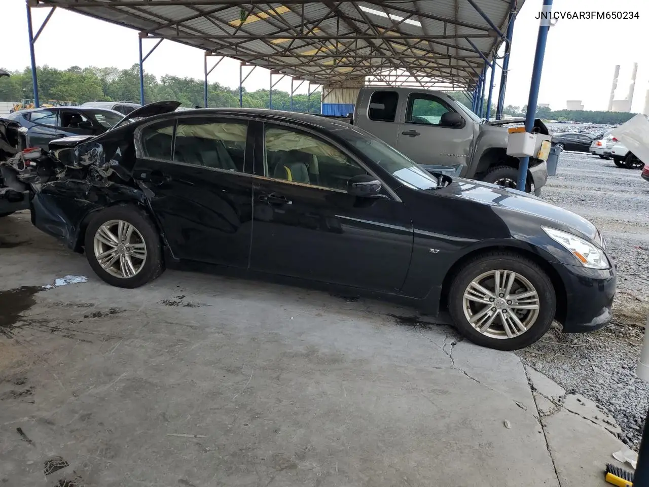 2015 Infiniti Q40 VIN: JN1CV6AR3FM650234 Lot: 62271075