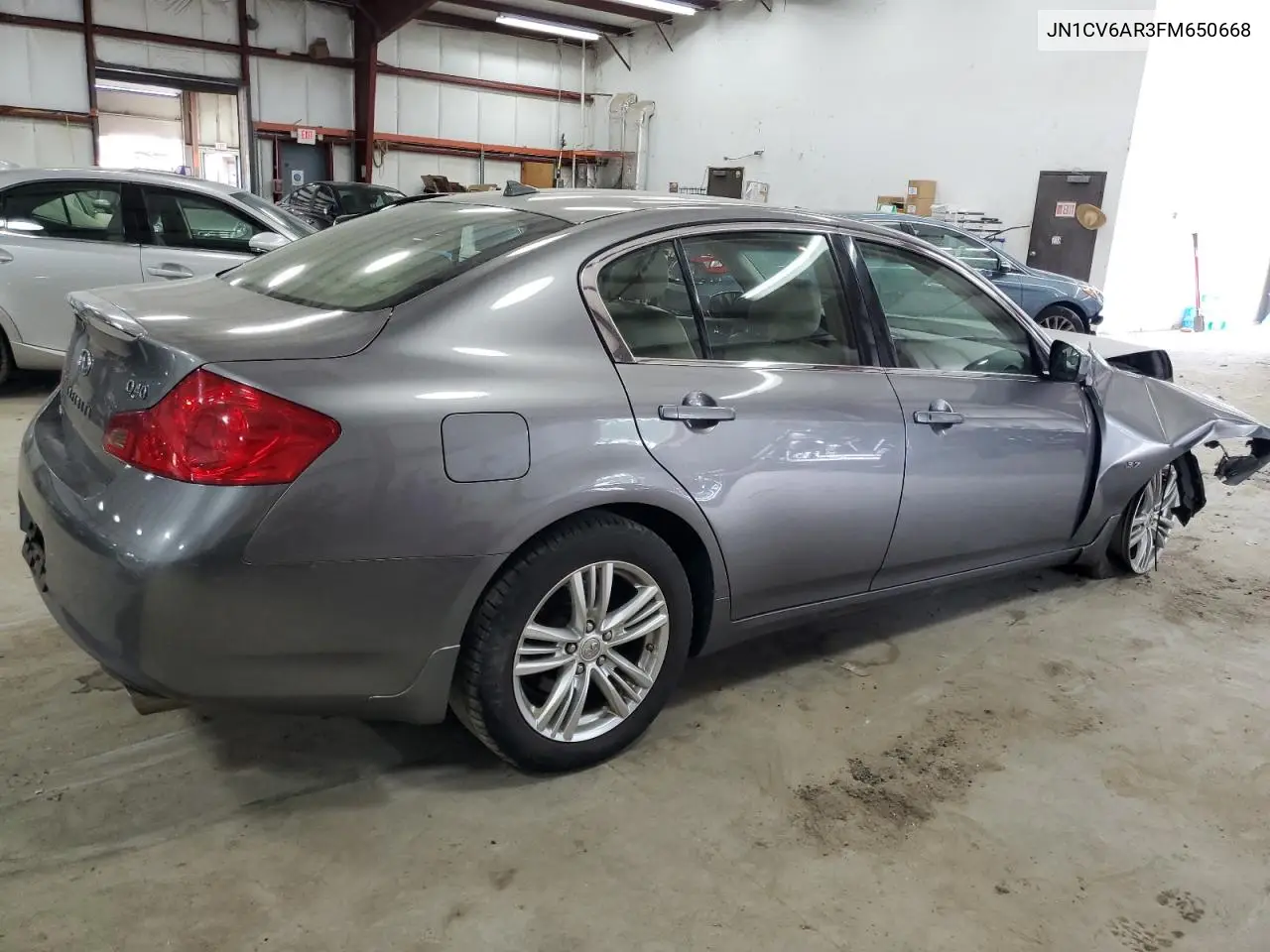 2015 Infiniti Q40 VIN: JN1CV6AR3FM650668 Lot: 62281545