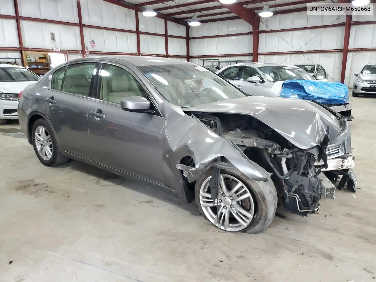 2015 Infiniti Q40 VIN: JN1CV6AR3FM650668 Lot: 62281545