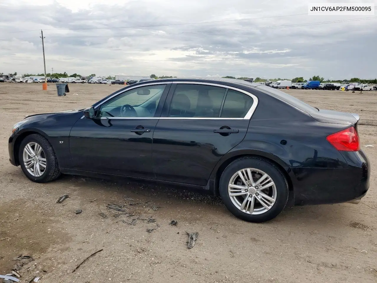 2015 Infiniti Q40 VIN: JN1CV6AP2FM500095 Lot: 62460015