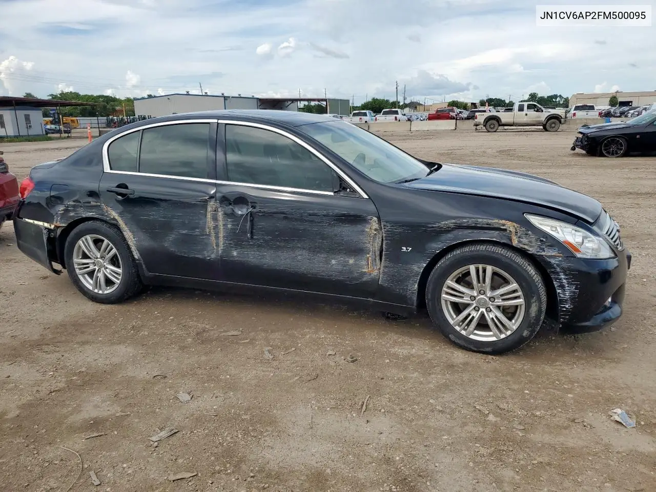 2015 Infiniti Q40 VIN: JN1CV6AP2FM500095 Lot: 62460015