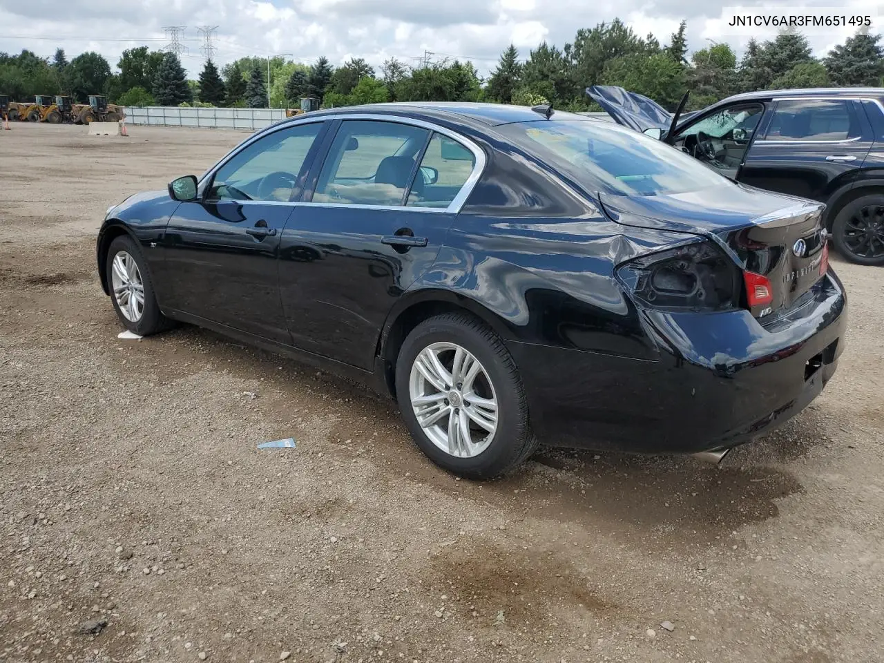 2015 Infiniti Q40 VIN: JN1CV6AR3FM651495 Lot: 62735175