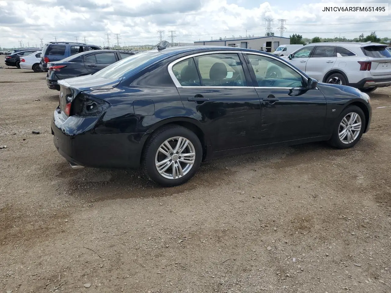 2015 Infiniti Q40 VIN: JN1CV6AR3FM651495 Lot: 62735175