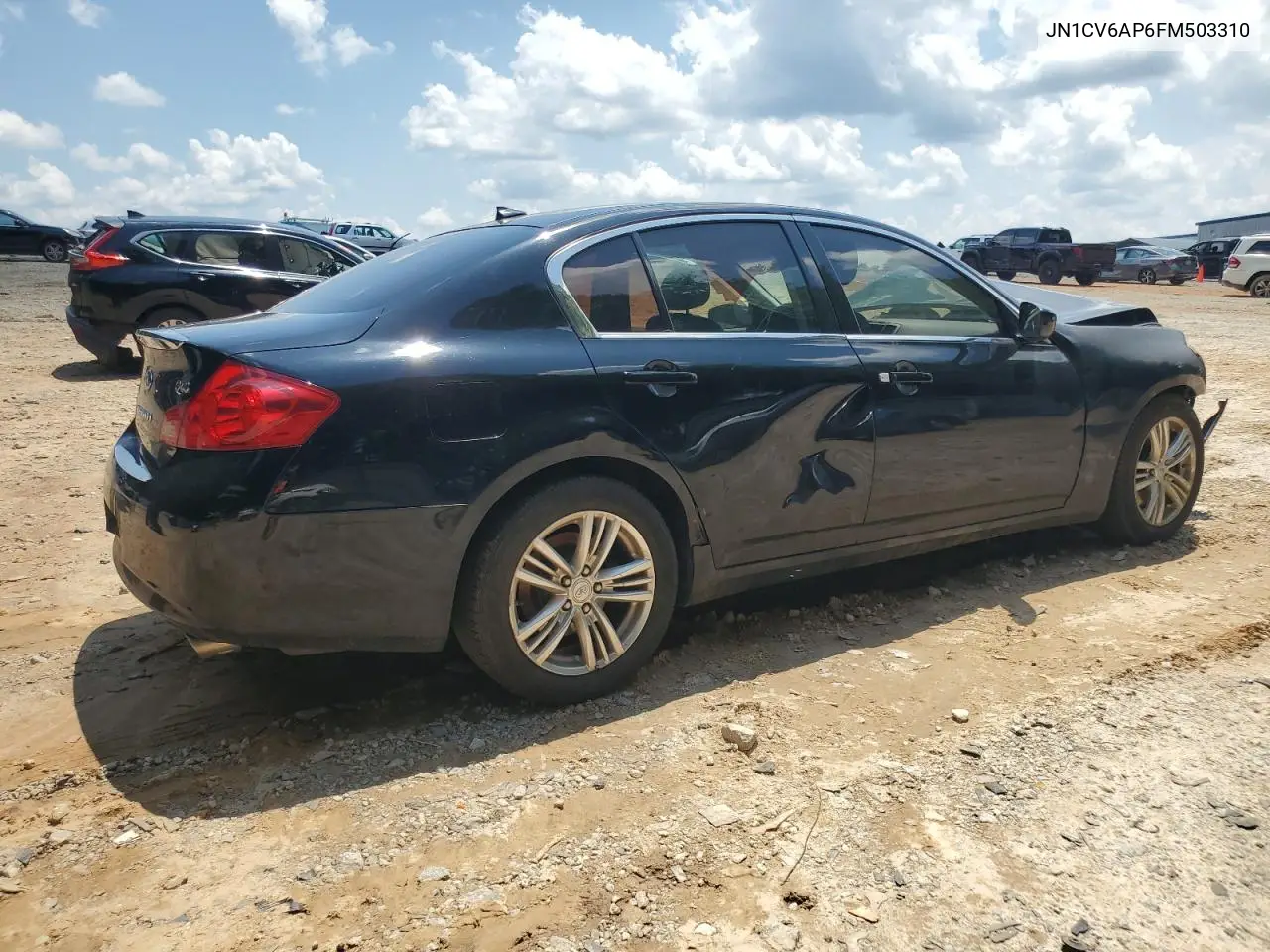 2015 Infiniti Q40 VIN: JN1CV6AP6FM503310 Lot: 62762575
