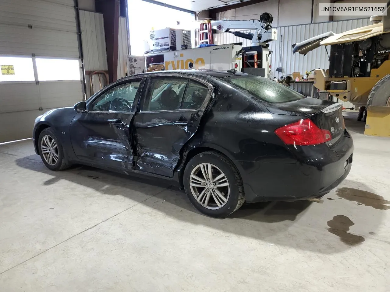 2015 Infiniti Q40 VIN: JN1CV6AR1FM521652 Lot: 78141604