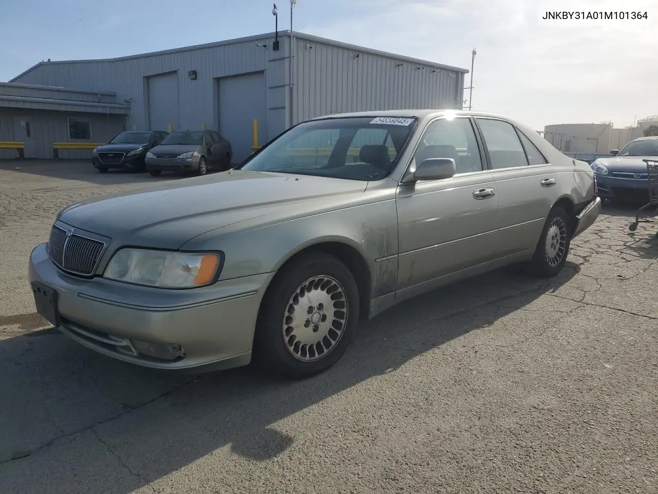 2001 Infiniti Q45 Base VIN: JNKBY31A01M101364 Lot: 54859845