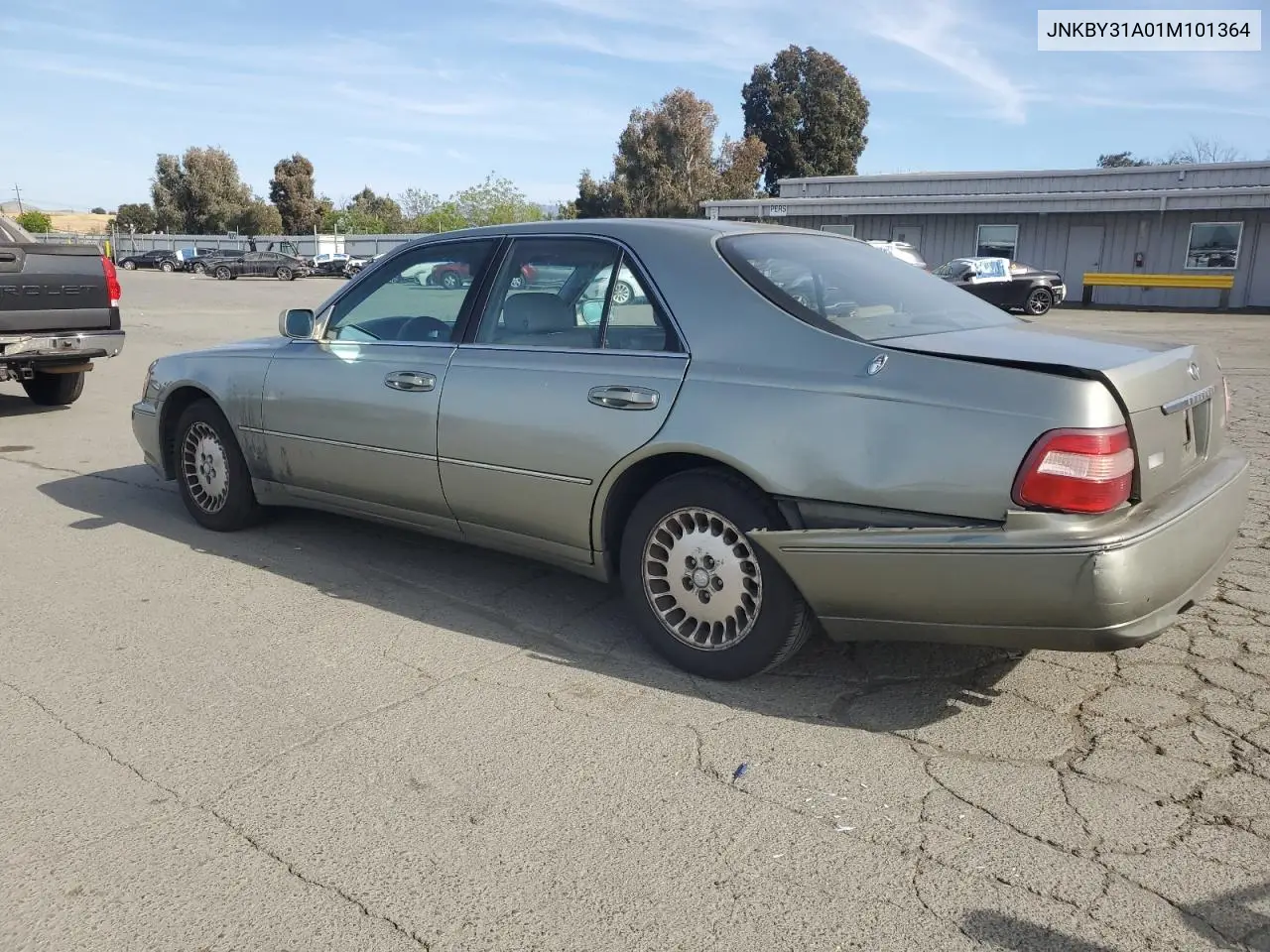 2001 Infiniti Q45 Base VIN: JNKBY31A01M101364 Lot: 54859845