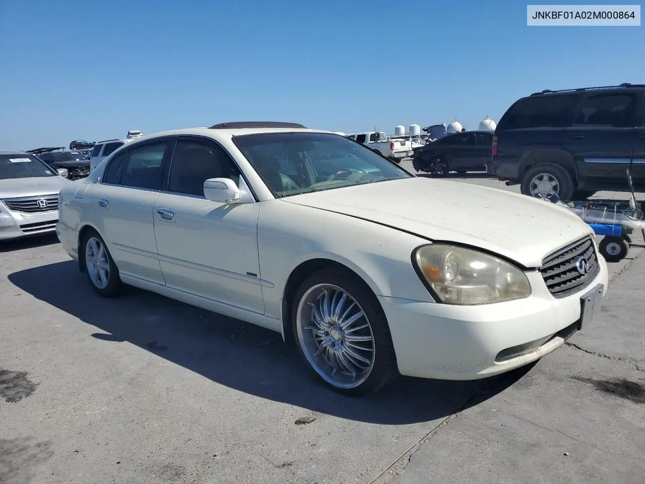 2002 Infiniti Q45 VIN: JNKBF01A02M000864 Lot: 51910195