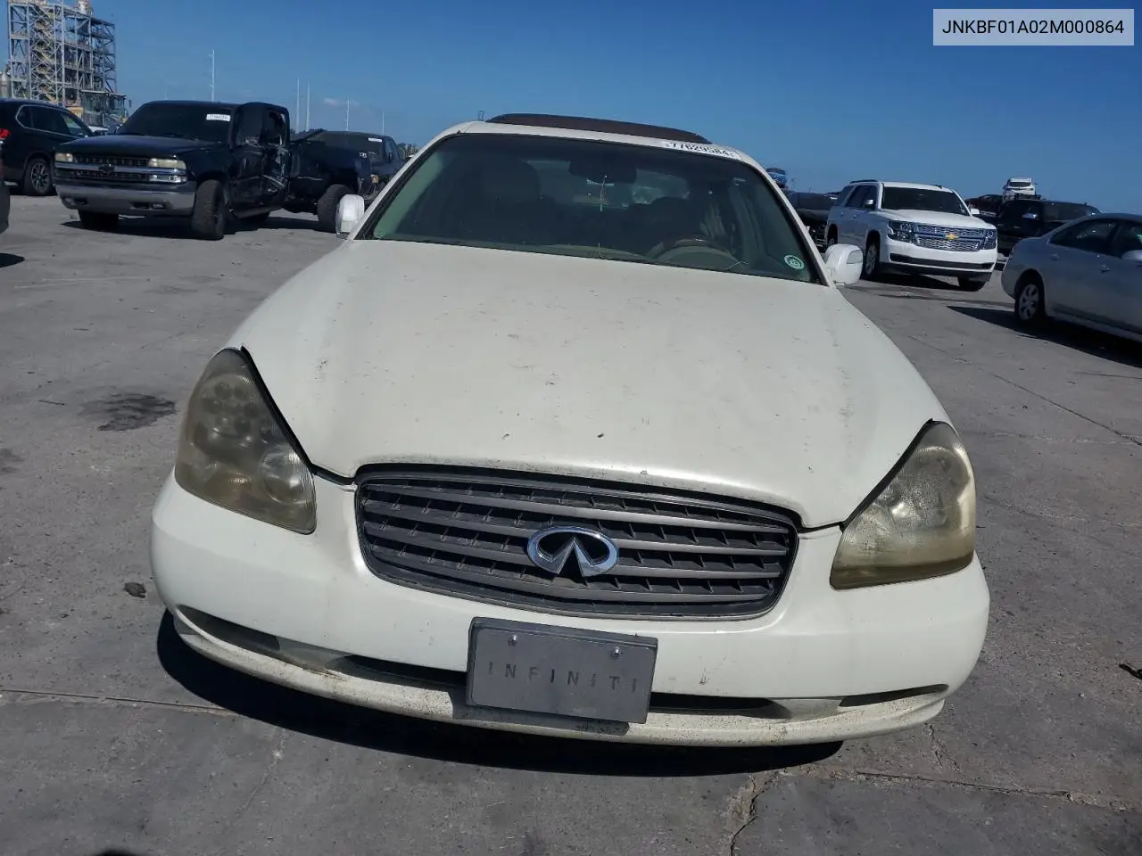2002 Infiniti Q45 VIN: JNKBF01A02M000864 Lot: 51910195