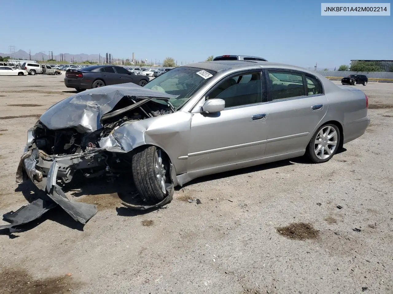 2002 Infiniti Q45 VIN: JNKBF01A42M002214 Lot: 62602075