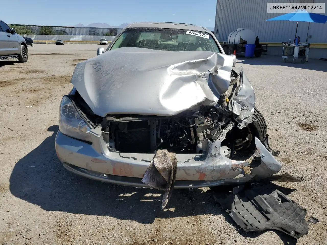 2002 Infiniti Q45 VIN: JNKBF01A42M002214 Lot: 62602075