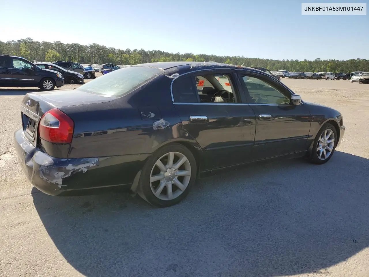2003 Infiniti Q45 VIN: JNKBF01A53M101447 Lot: 53293135