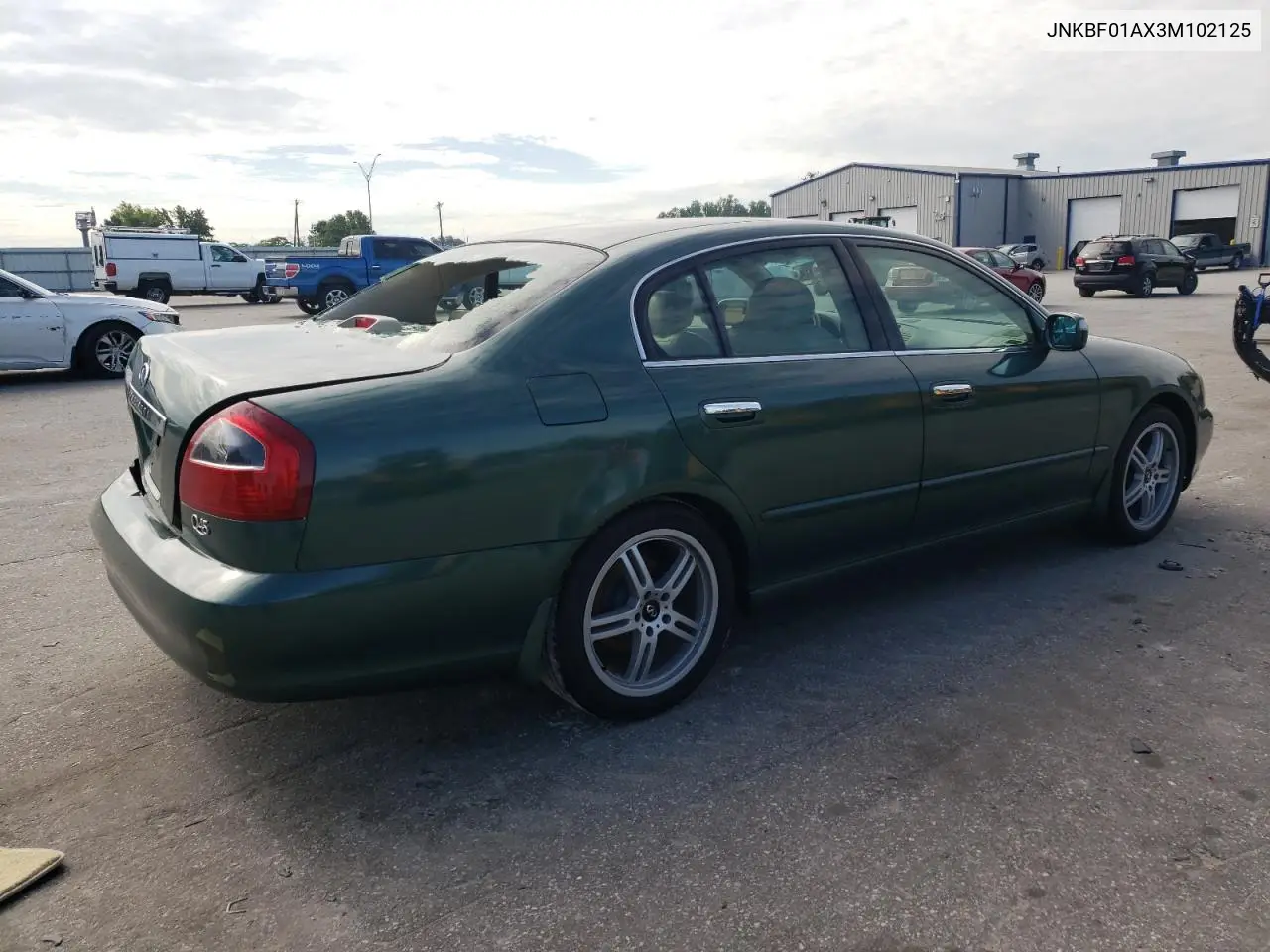 2003 Infiniti Q45 VIN: JNKBF01AX3M102125 Lot: 56455685