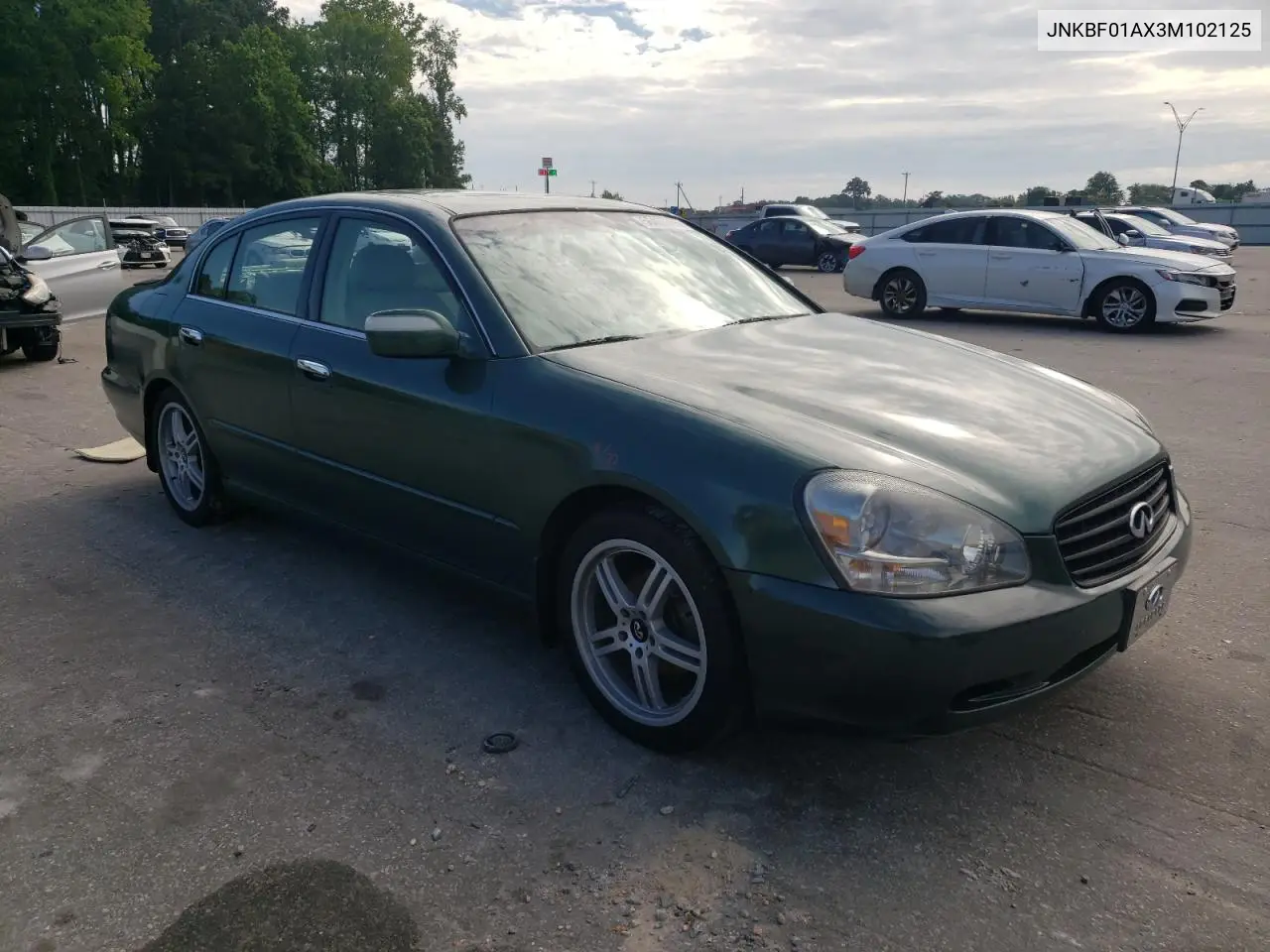 2003 Infiniti Q45 VIN: JNKBF01AX3M102125 Lot: 56455685
