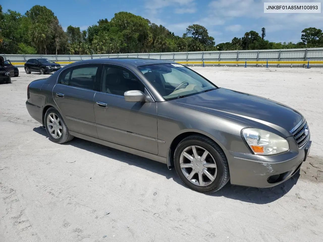 2005 Infiniti Q45 VIN: JNKBF01A85M100893 Lot: 55212695