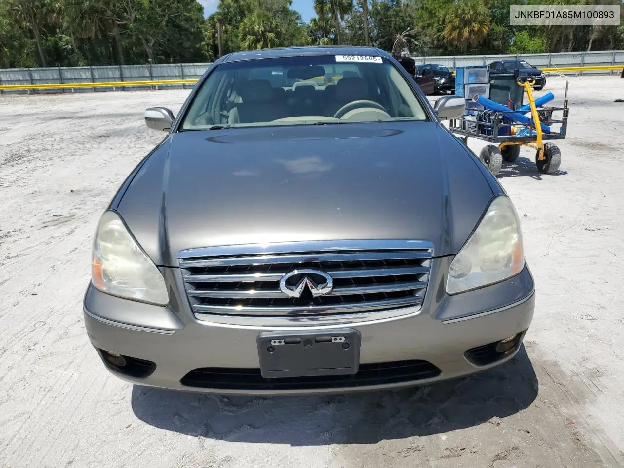2005 Infiniti Q45 VIN: JNKBF01A85M100893 Lot: 55212695
