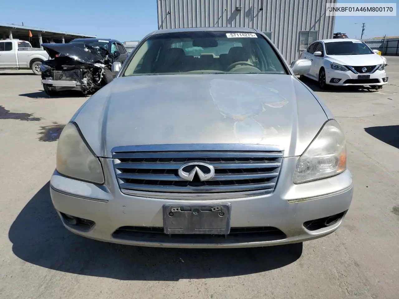 2006 Infiniti Q45 VIN: JNKBF01A46M800170 Lot: 57114275