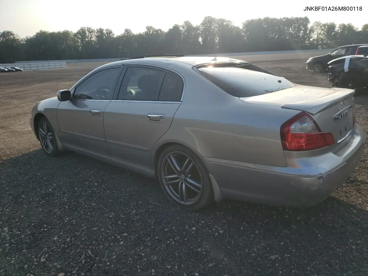 2006 Infiniti Q45 VIN: JNKBF01A26M800118 Lot: 58059135