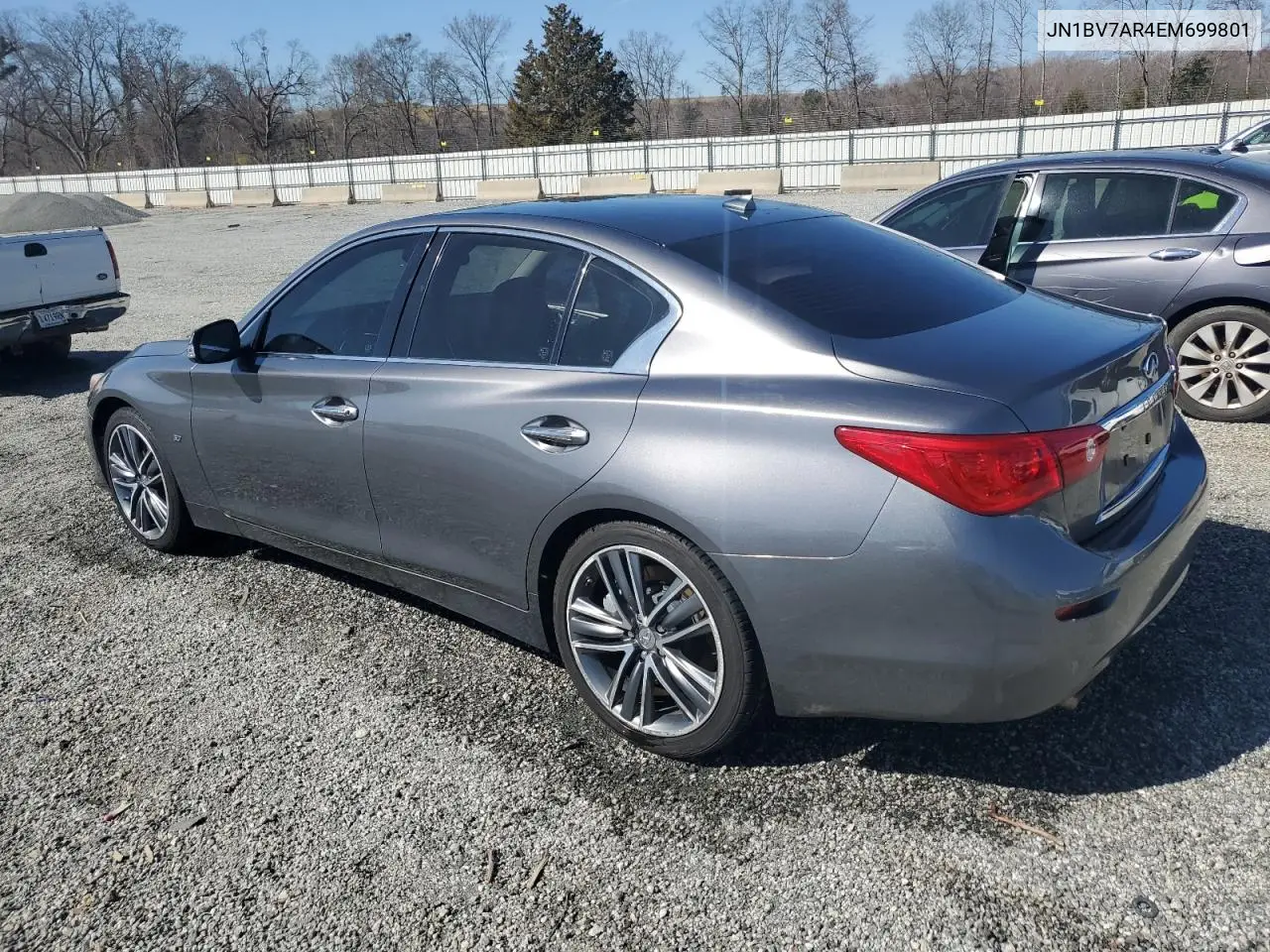 2014 Infiniti Q50 Base VIN: JN1BV7AR4EM699801 Lot: 46985345
