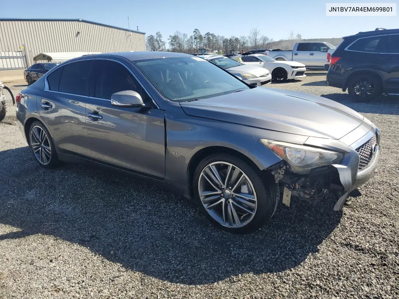 2014 Infiniti Q50 Base VIN: JN1BV7AR4EM699801 Lot: 46985345