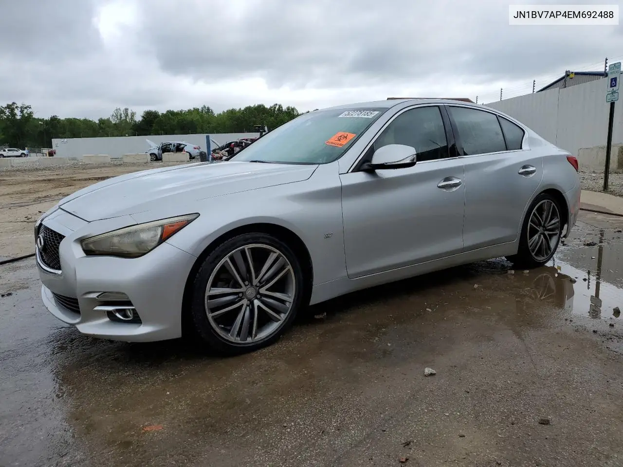 2014 Infiniti Q50 Base VIN: JN1BV7AP4EM692488 Lot: 52278185
