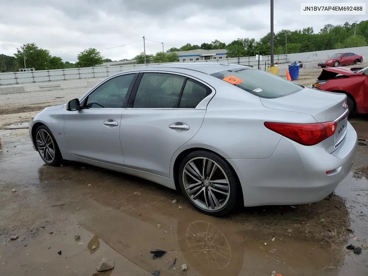 2014 Infiniti Q50 Base VIN: JN1BV7AP4EM692488 Lot: 52278185
