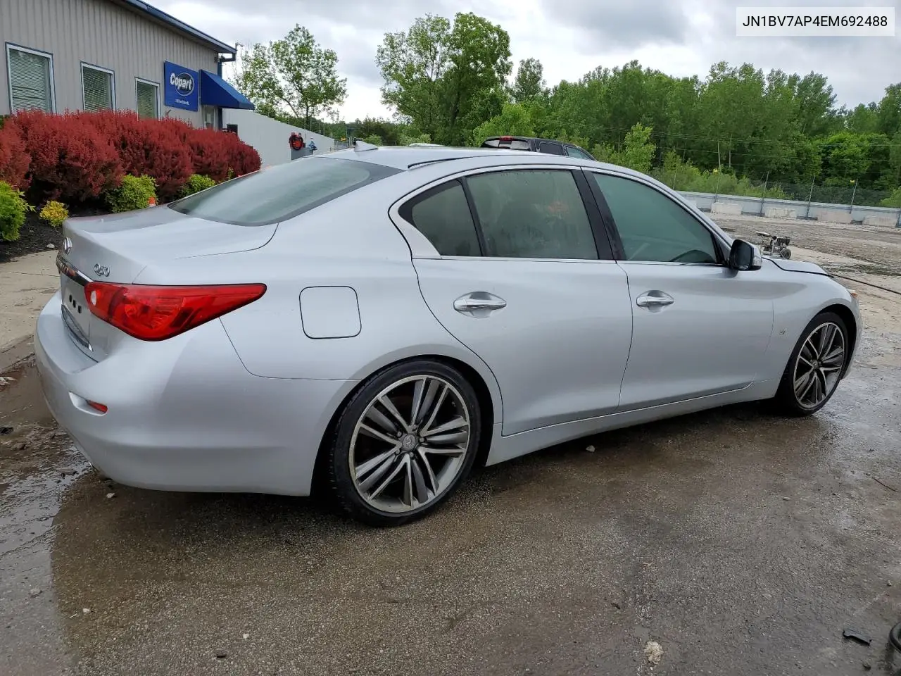 2014 Infiniti Q50 Base VIN: JN1BV7AP4EM692488 Lot: 52278185