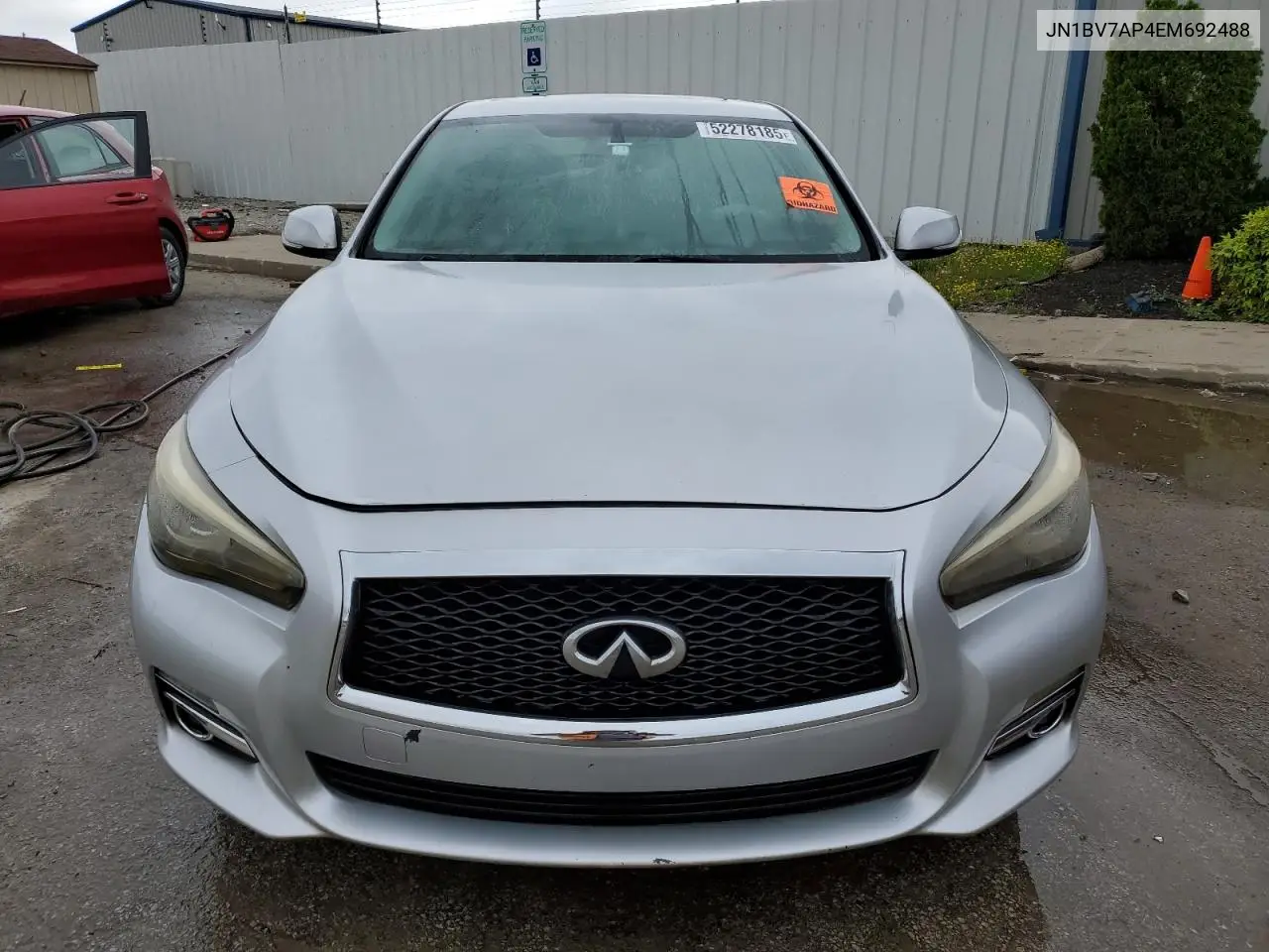 2014 Infiniti Q50 Base VIN: JN1BV7AP4EM692488 Lot: 52278185